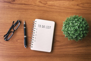 To Do List Text on Notepad